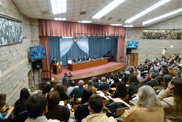 Visita de estudiantes de la Universidad Nacional de Villa María, Córdoba